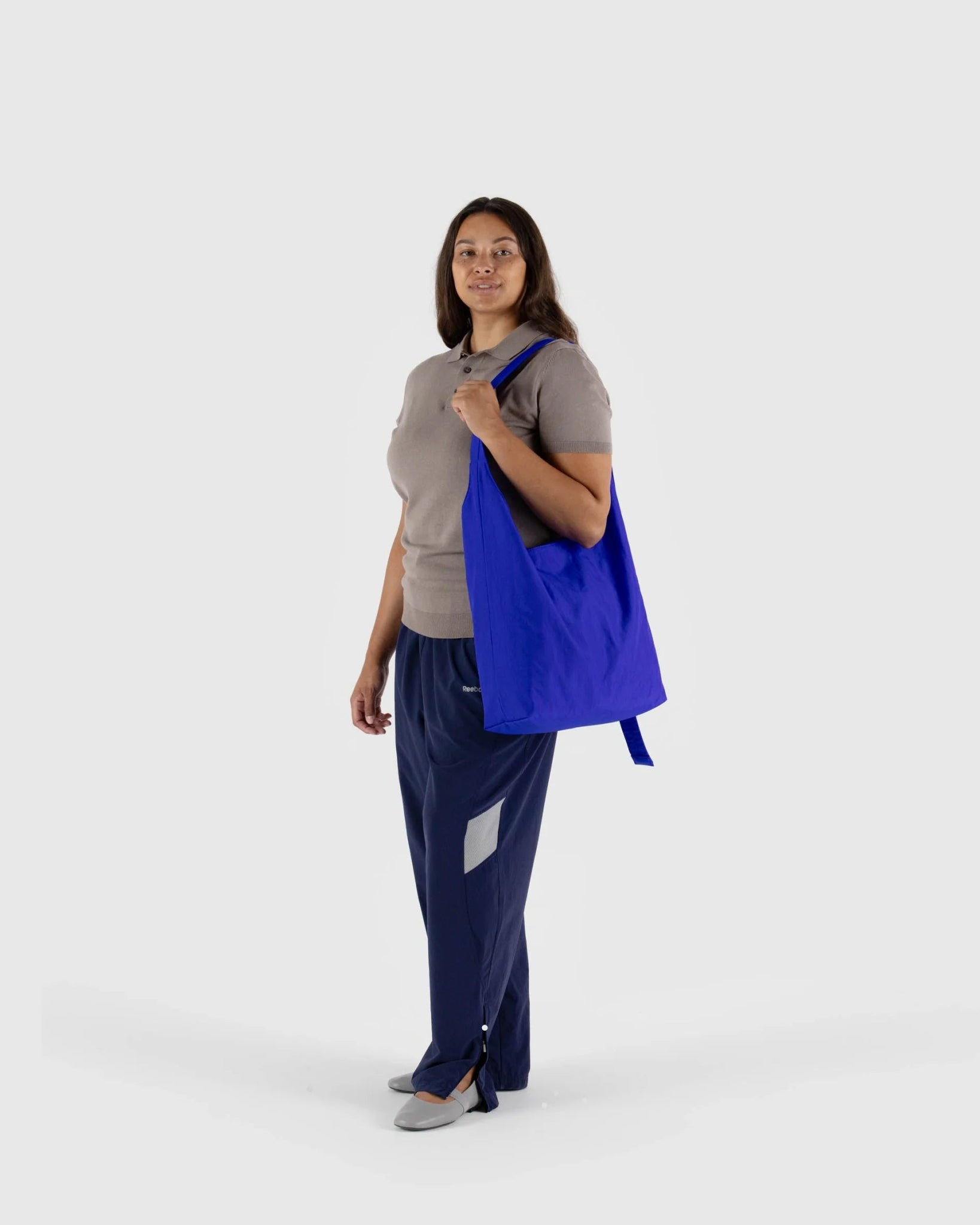 BAGGU | Large Nylon Sling - Lapis