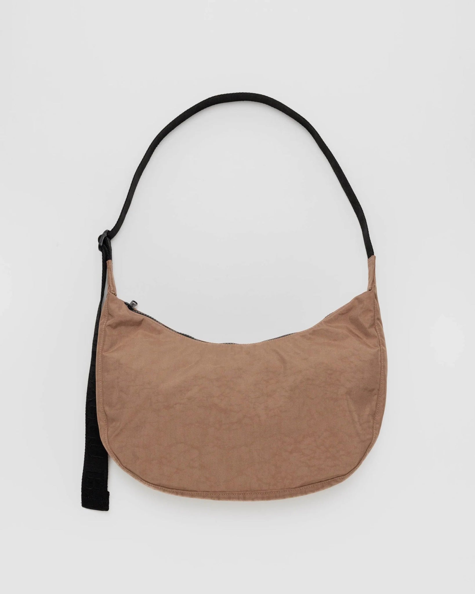 BAGGU Medium Nylon Crescent Bag -  Cocoa