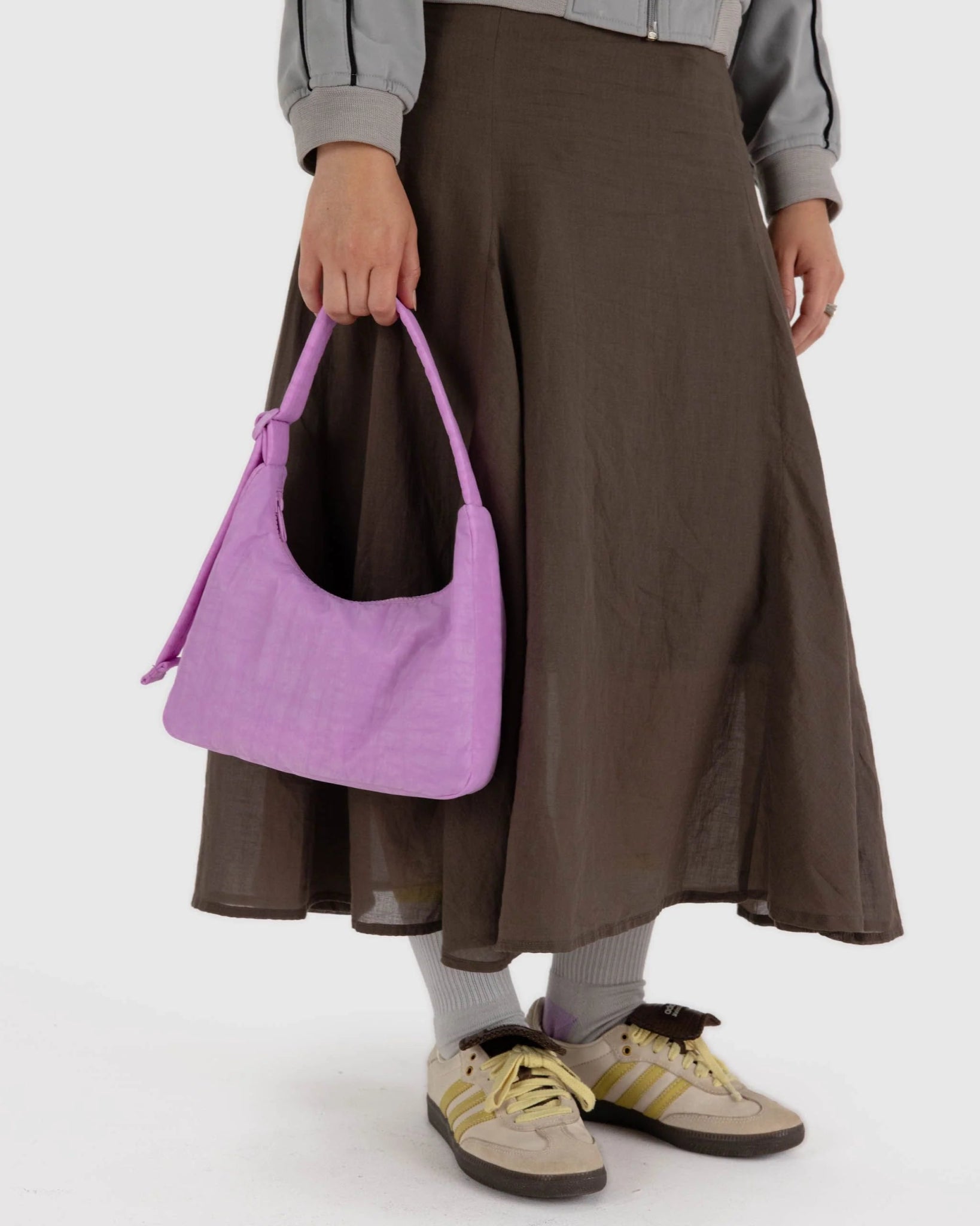 BAGGU | Mini Nylon Shoulder Bag Peony