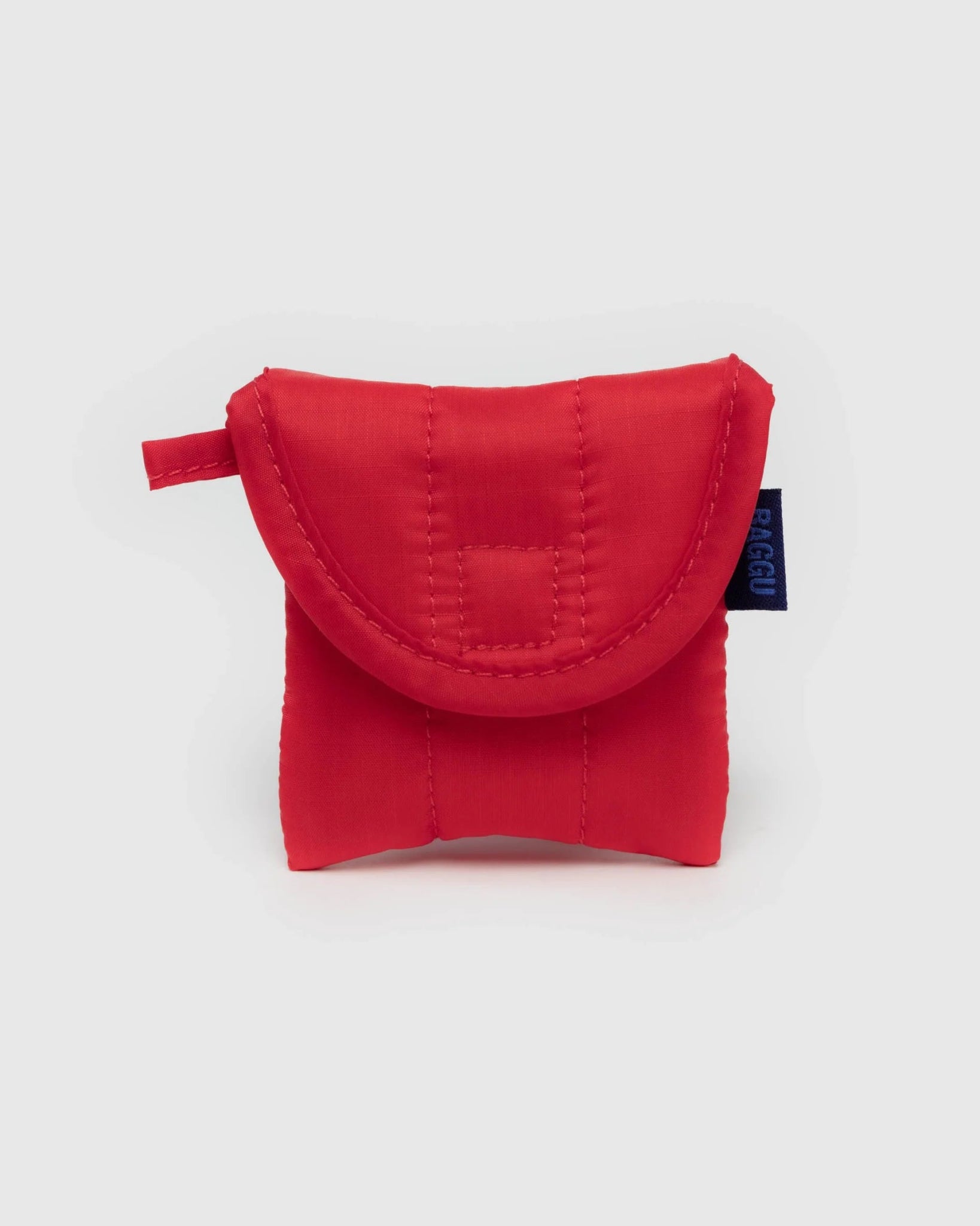 BAGGU | Puffy Earbuds Case - Cherry Red