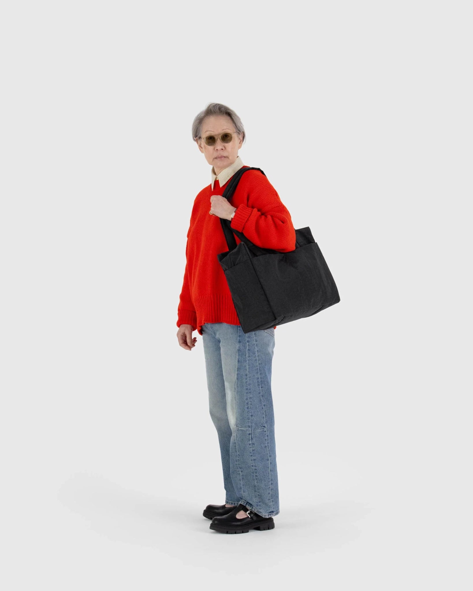 BAGGU - Small Cloud Carry On Black