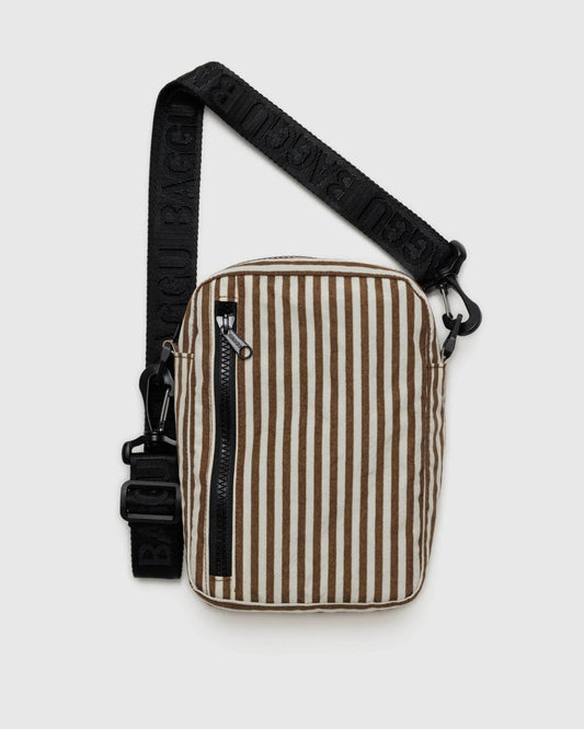 BagguBAGGU Sport Crossbody - Brown StripePreston Apothecary