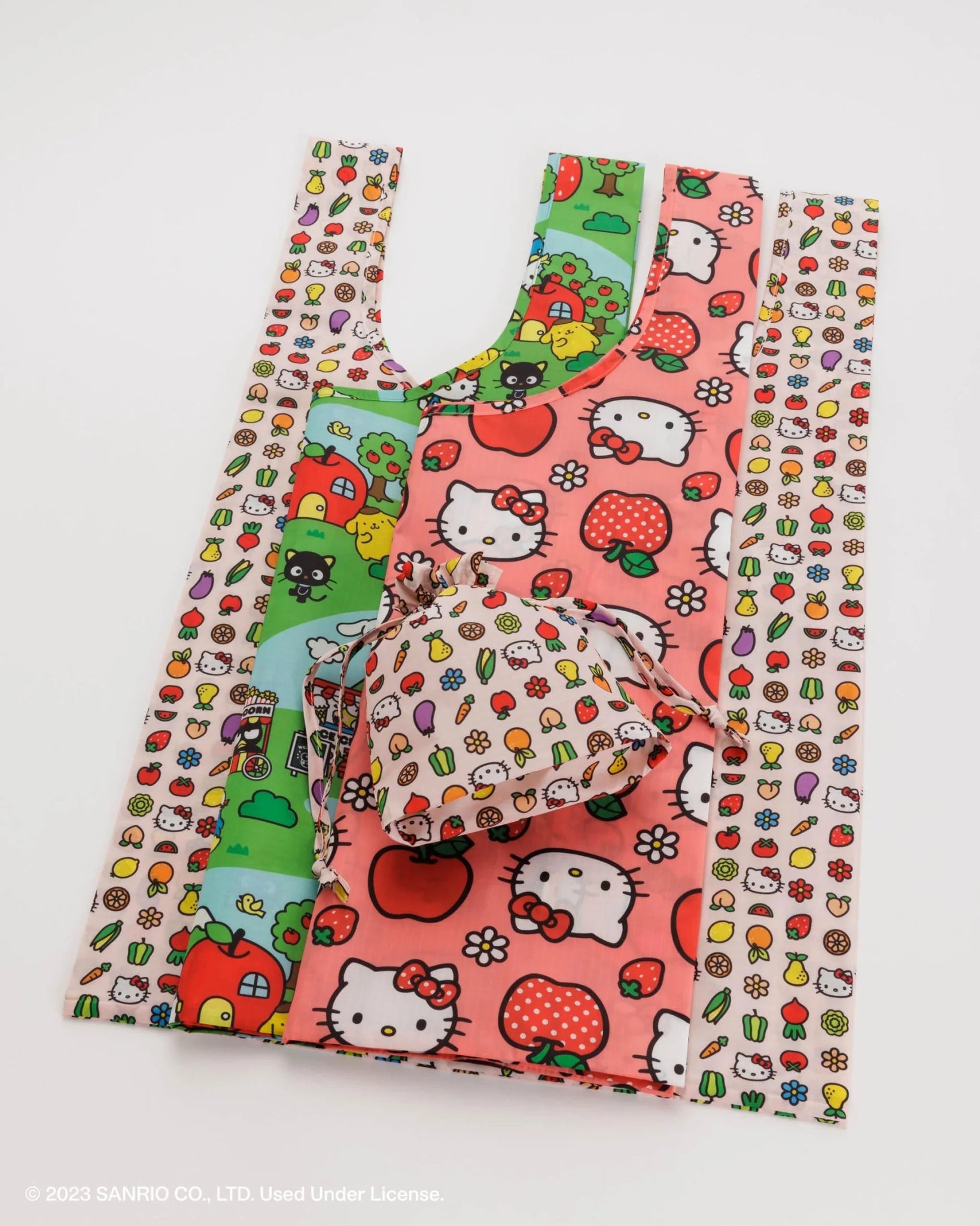 BAGGU Standard Bag Set of 3 - Hello Kitty and Friends