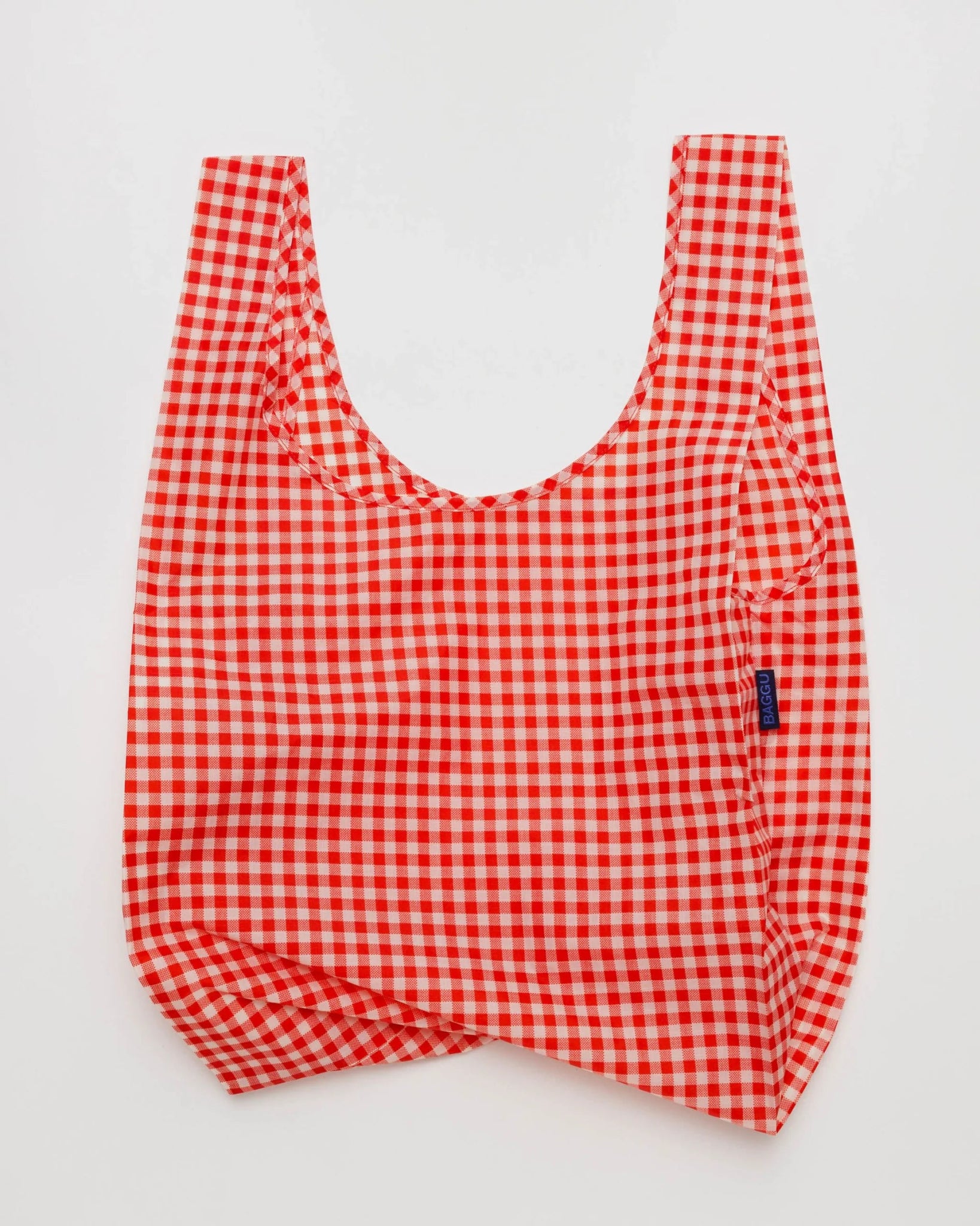 BAGGU Standard - Red Gingham