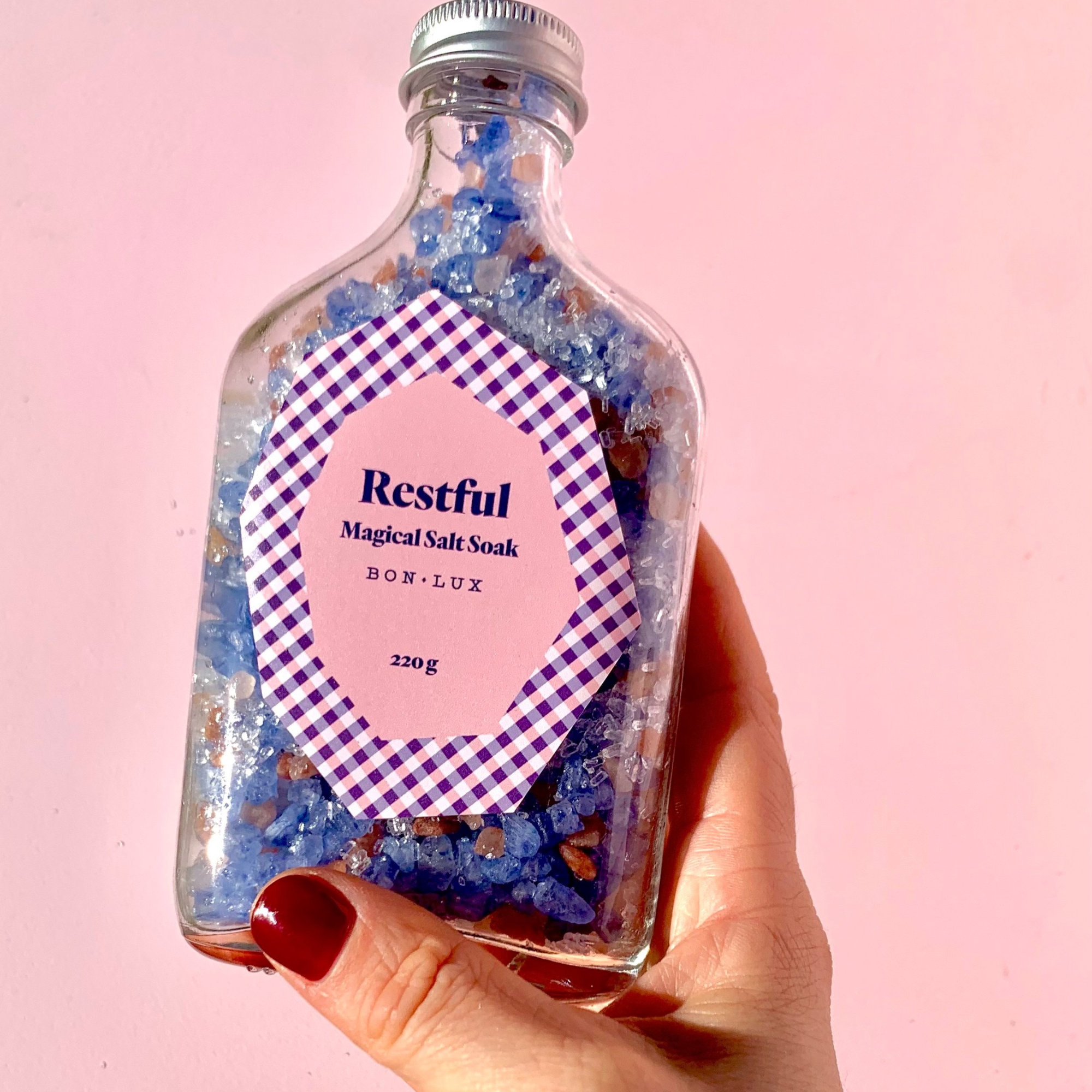 BON LUX - Magical salt soak - Muscle/Restful/Calming/Petal