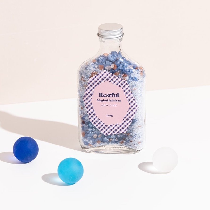 BON LUX - Magical salt soak - Muscle/Restful/Calming/Petal