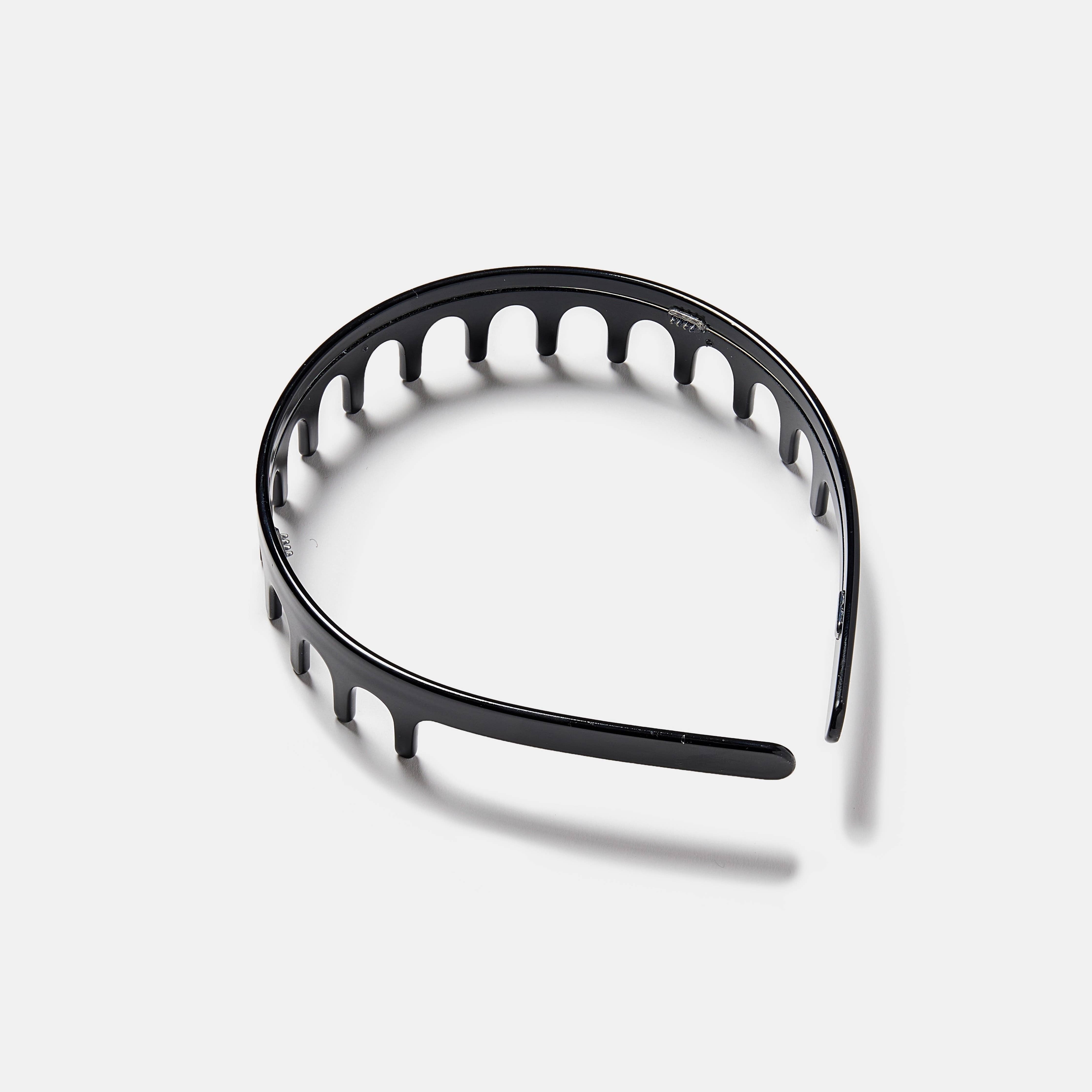 CHUNKS - Comb Headband in Black