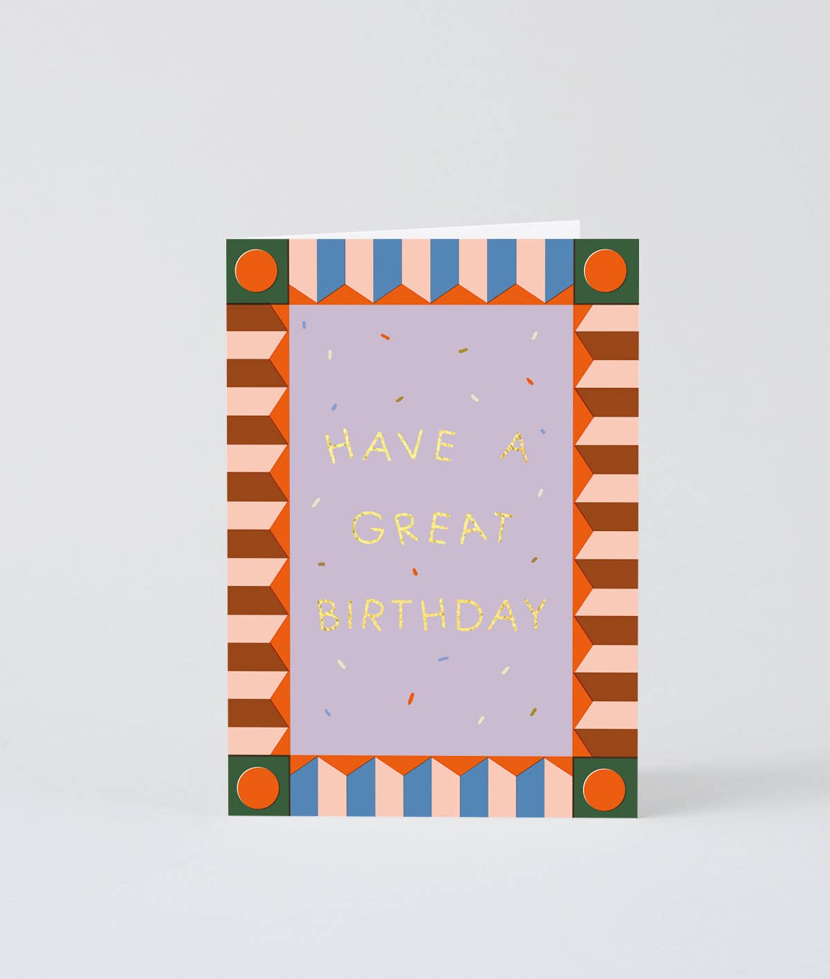 Wrap - 'Have A Great Birthday' Greetings Card