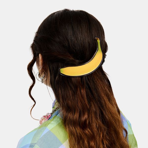 CHUNKS Barrette in Banana