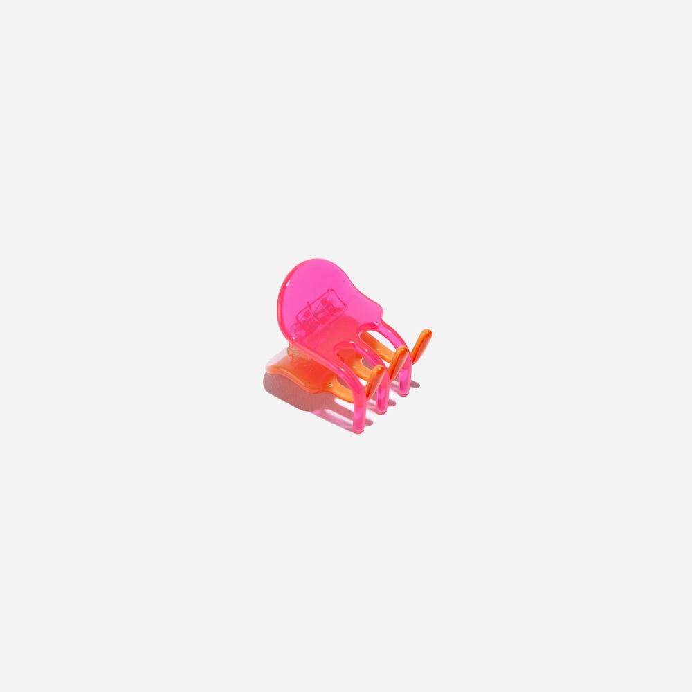 CHUNKS Mini Claw in Orange + Pink