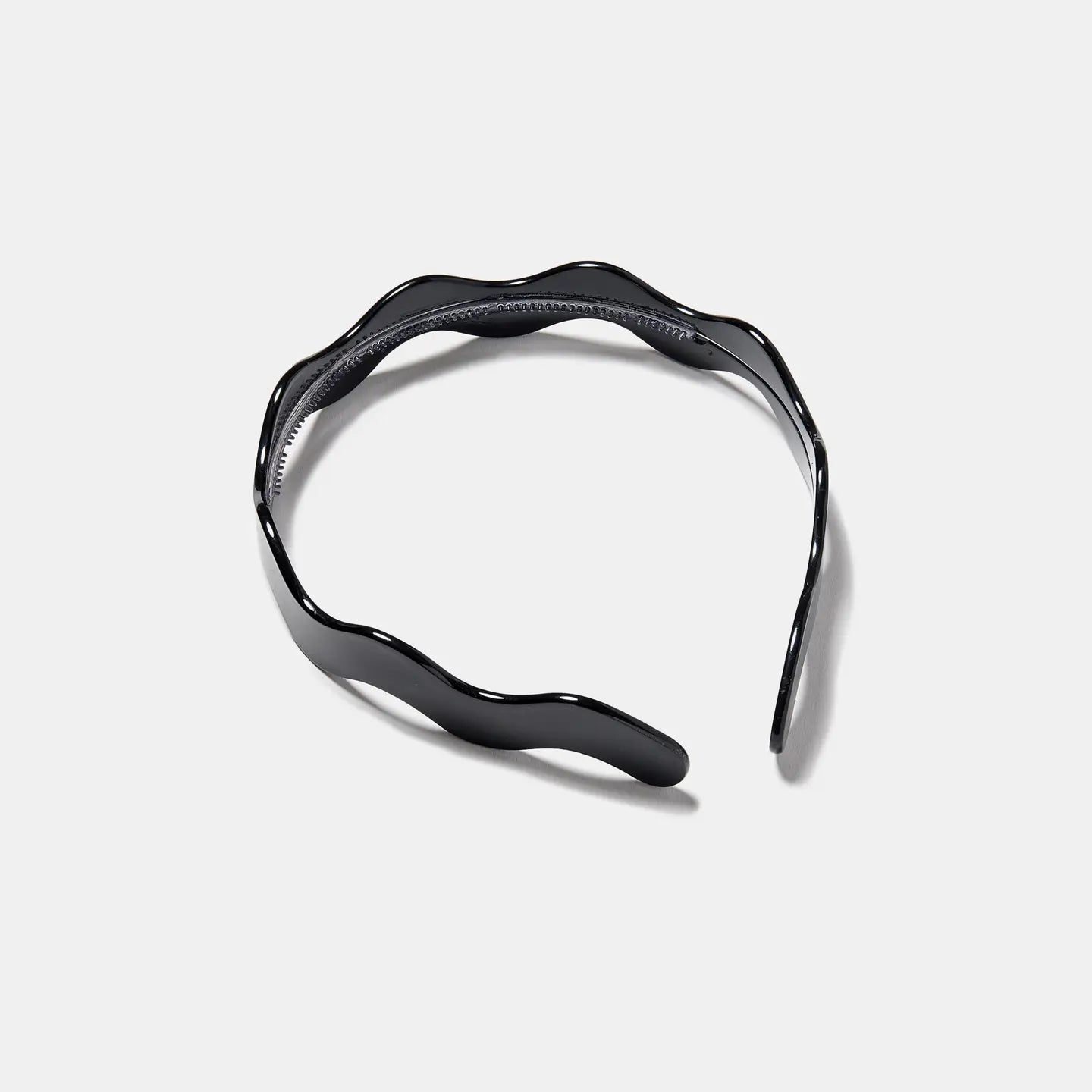 CHUNKS -  Wavy Headband in Black