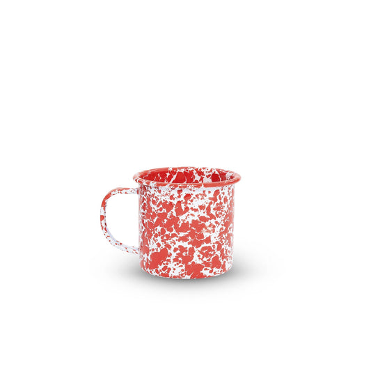 Crow Canyon HomeCrow Canyon Home - Splatter Enamelware 12 oz Mug | Red SplatterPreston Apothecary