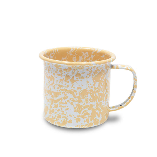 Crow Canyon HomeCrow Canyon Home - Splatter Enamelware 12 oz Mug | Yellow SplatterPreston Apothecary