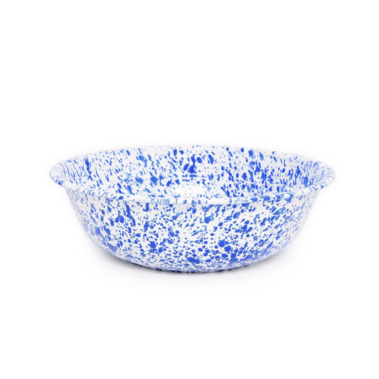 Crow Canyon HomeCrow Canyon Home - Splatter Enamelware Medium Basin | Blue & WhitePreston Apothecary