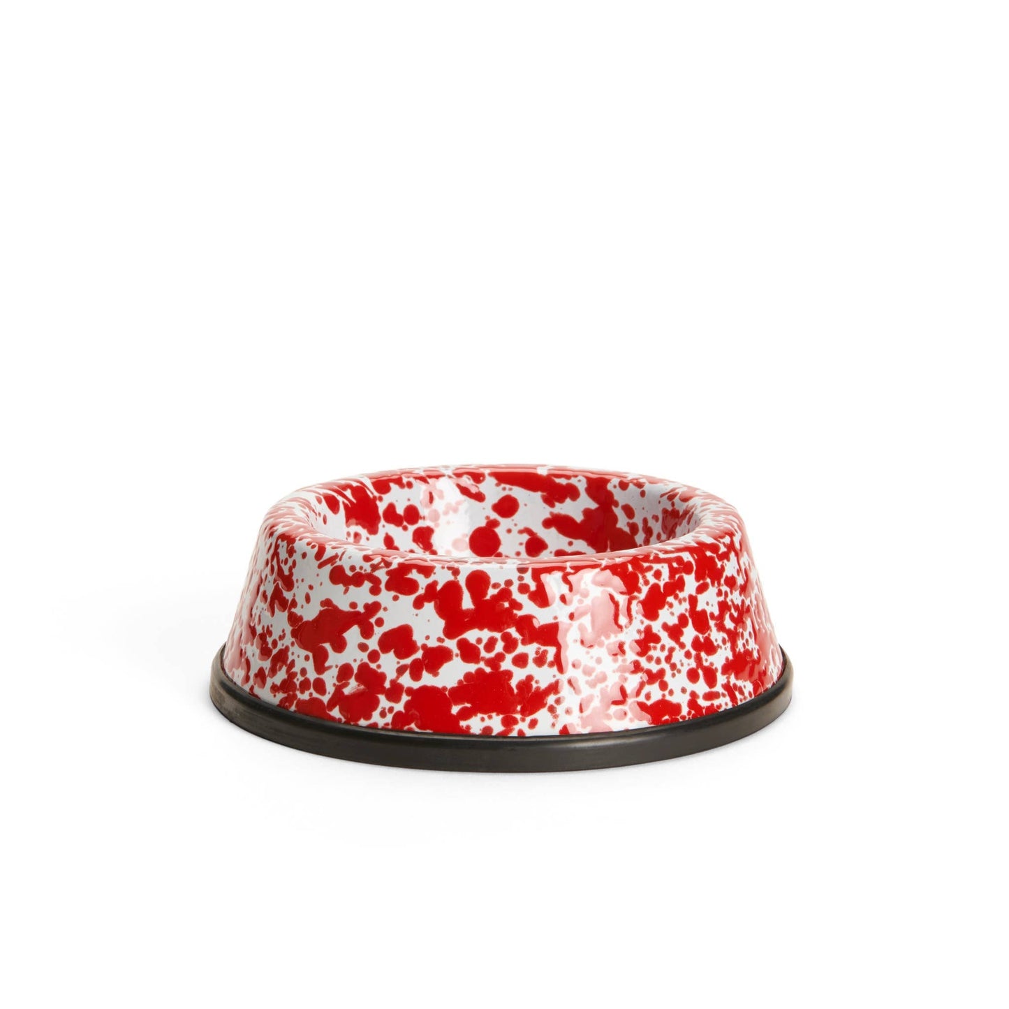 Crow Canyon HomeCrow Canyon Home - Splatter Enamelware Small Pet Bowl | Red SplatterPreston Apothecary