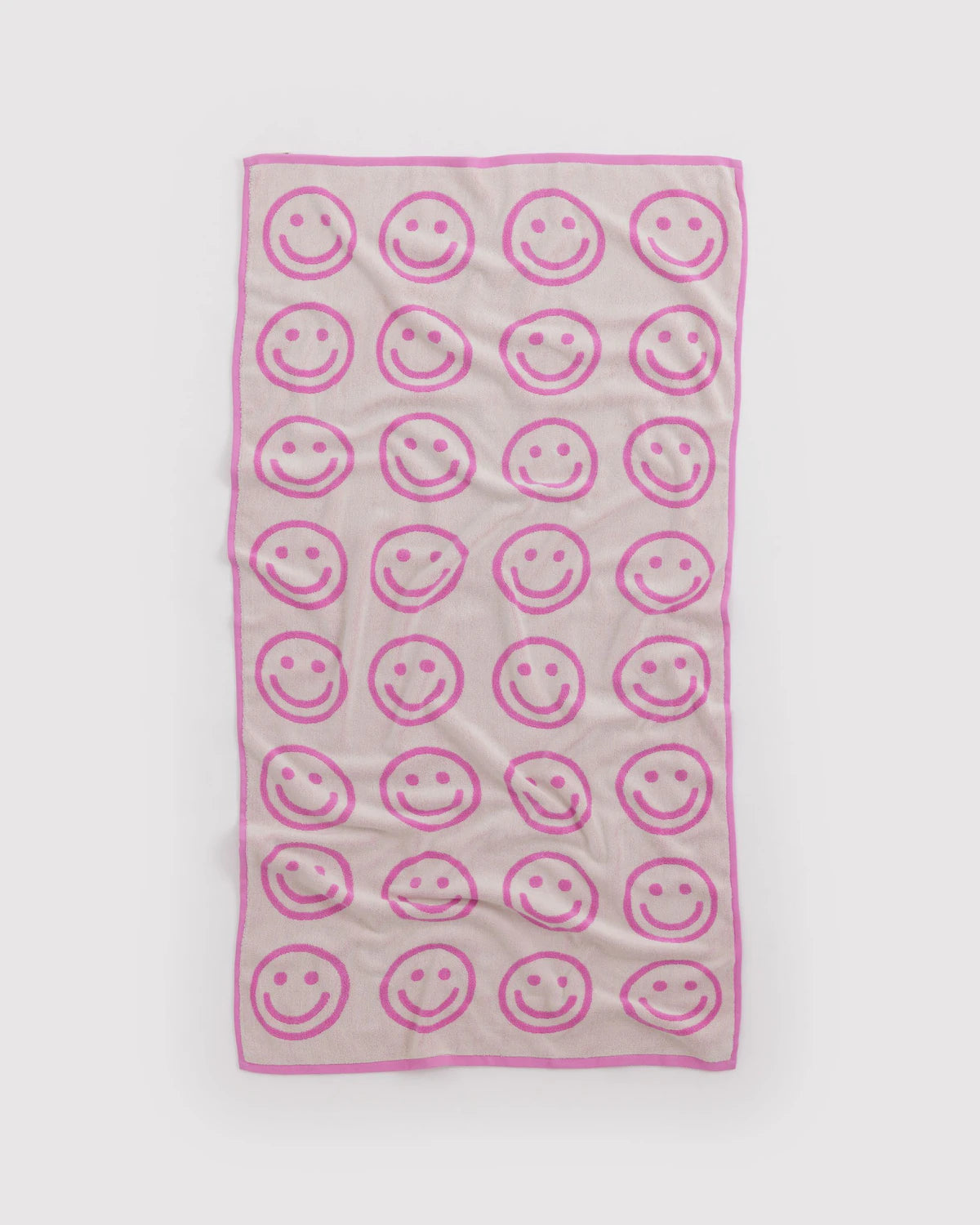 BAGGU - Bath Towel - Happy Pink