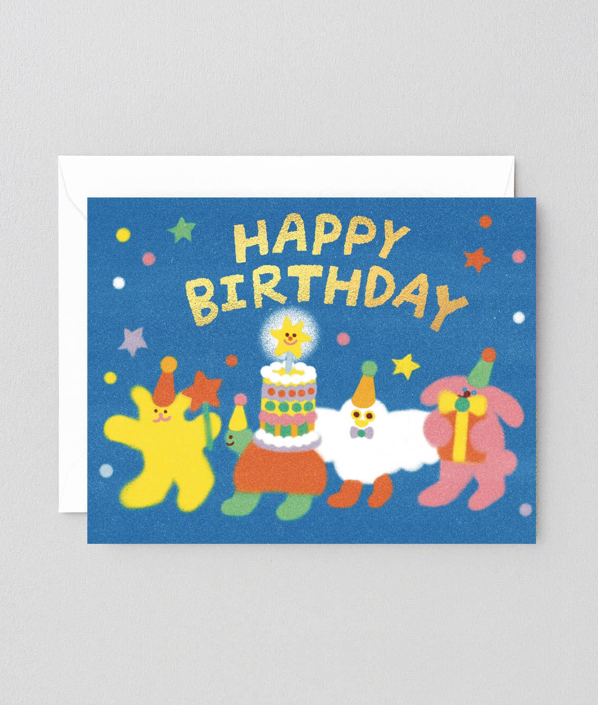 Wrap - 'Happy Birthday Parade' Kids Birthday Greetings Card