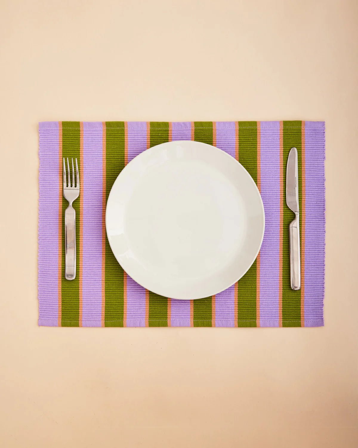 Dusen Dusen Herb Stripe Placemats | Mix Set of 4