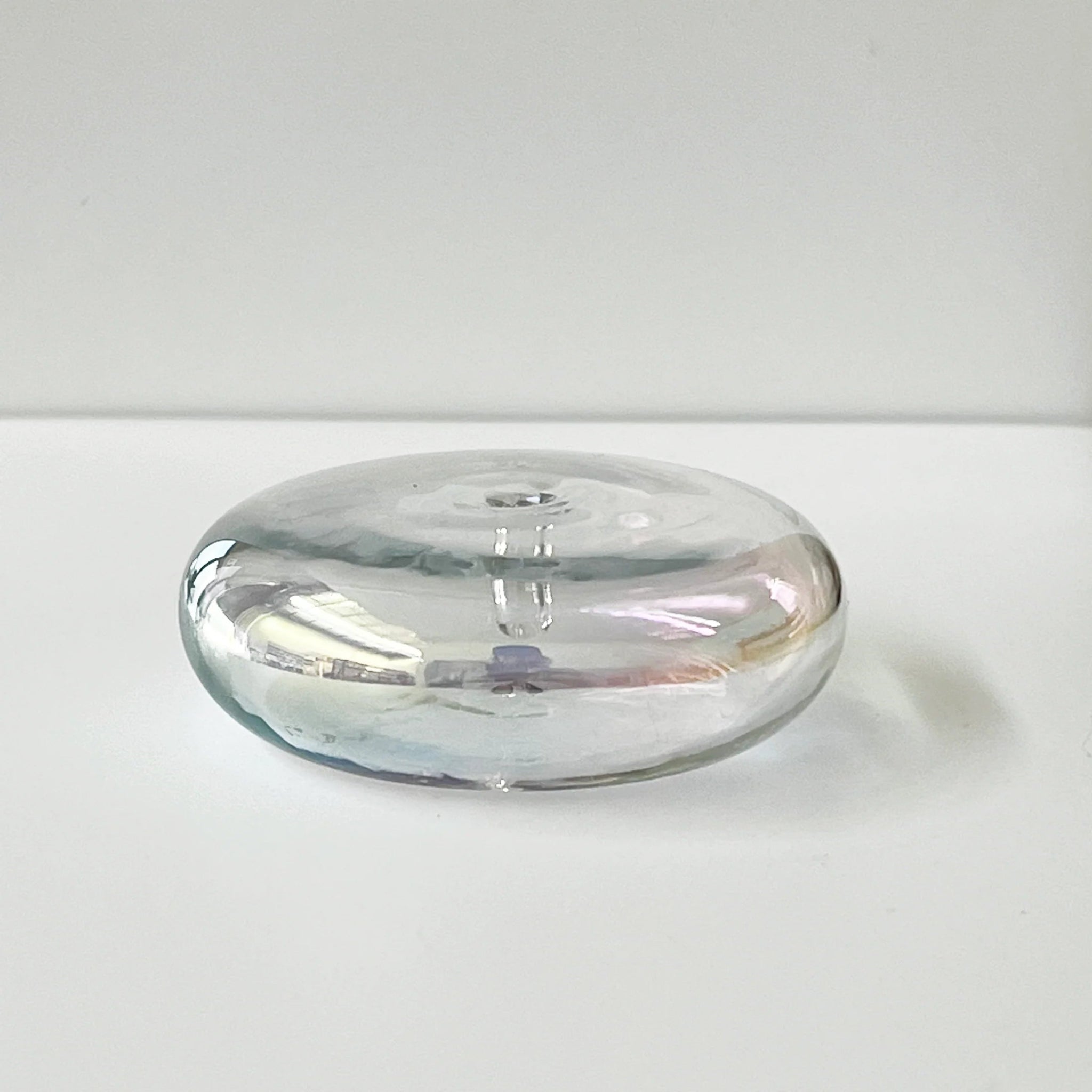 GENTLE HABITS Glass Vessel Incense Holder - Iridescent