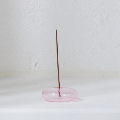 GENTLE HABITSGENTLE HABITS Glass Vessel Incense Holder - PinkPreston Apothecary