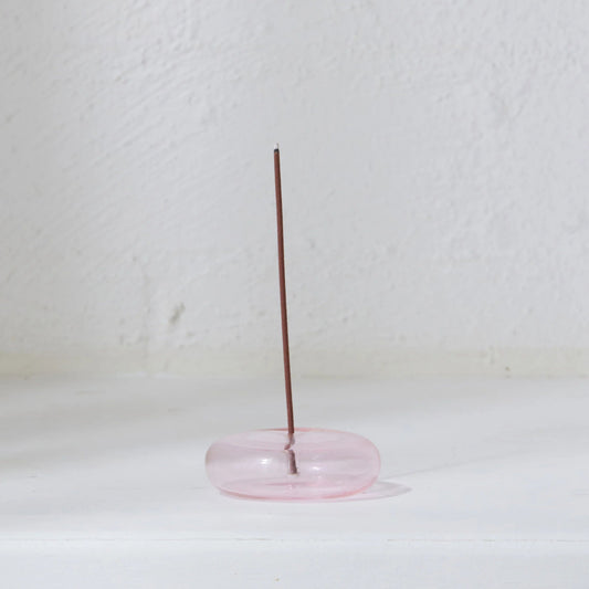 GENTLE HABITSGENTLE HABITS Glass Vessel Incense Holder - PinkPreston Apothecary