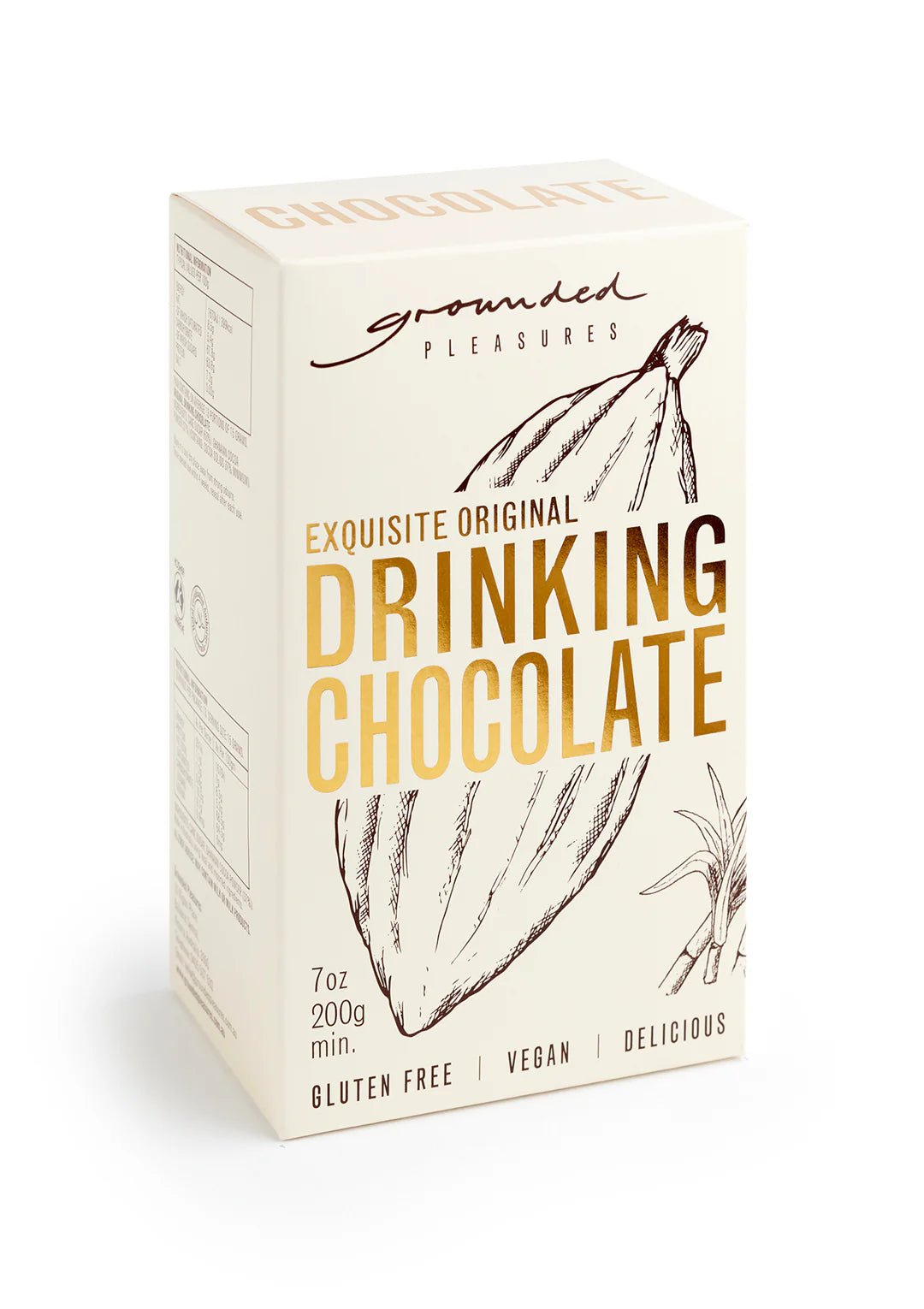 GROUNDED PLEASURES Original Drinking Chocolate