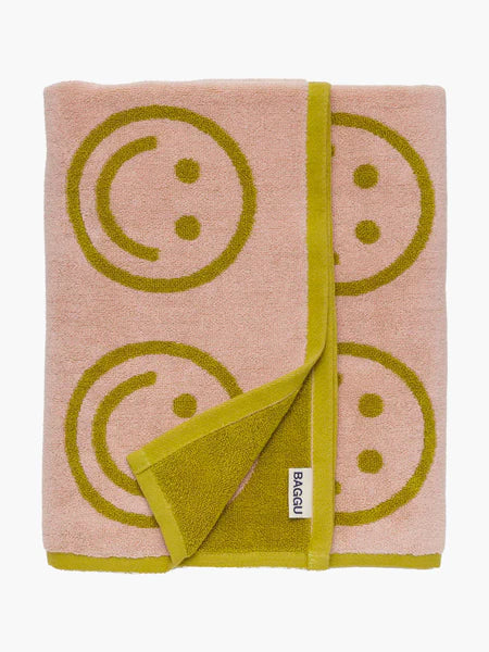 BAGGU Bath Towel - Happy Ochre