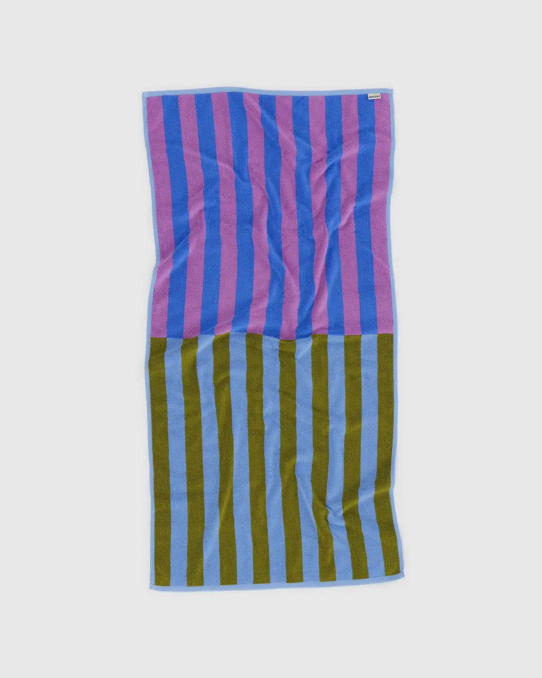 BAGGU Bath Towel - Cabana Stripe Mix