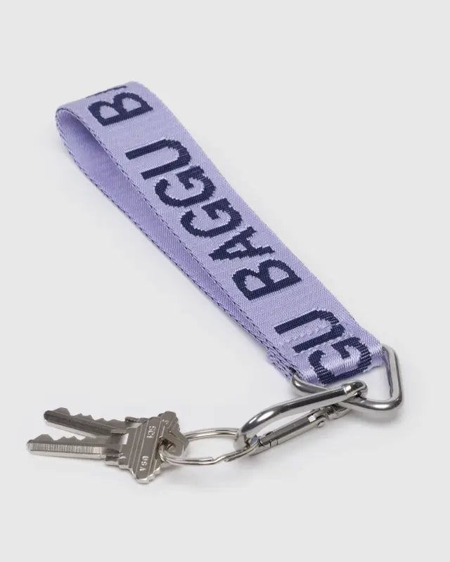 BAGGU - Logo Keychain - Dusty Lilac