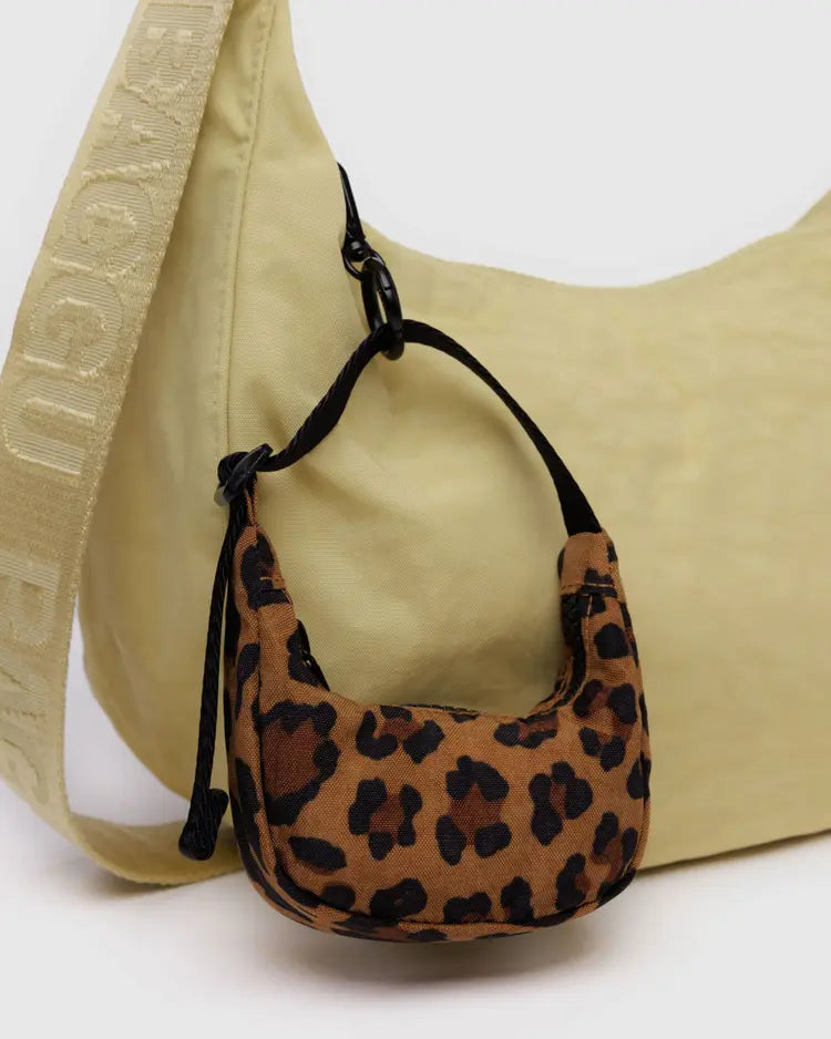 BAGGU - Crescent Bag Charm - Leopard