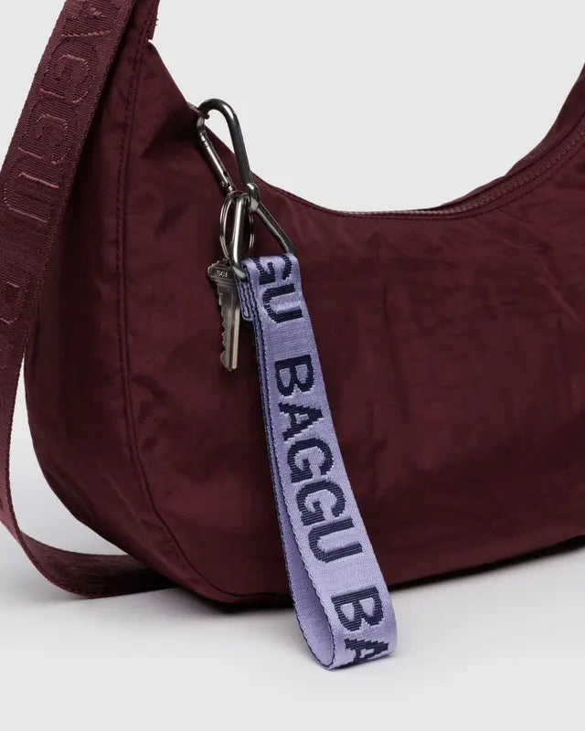 BAGGU - Logo Keychain - Dusty Lilac