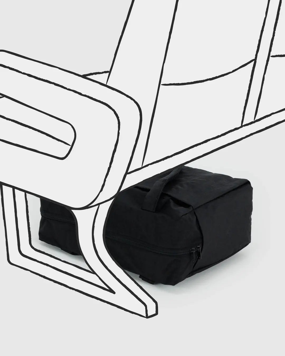 BAGGU - Small Cloud Carry On Black