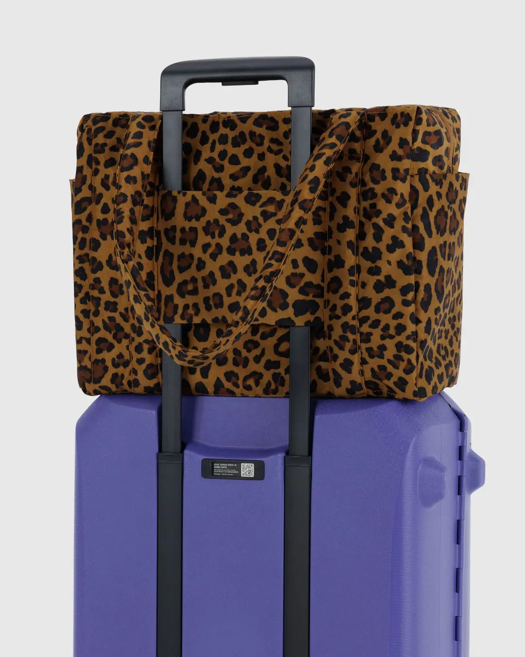 BAGGU - Small Cloud Carry On - Leopard