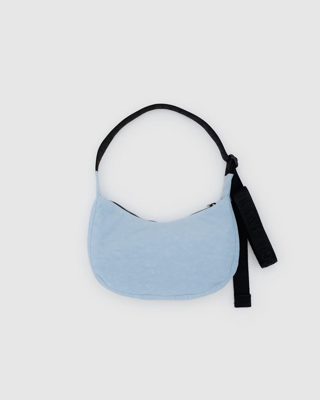 BAGGU | Small Nylon Crescent Embroidered Ballet Icons