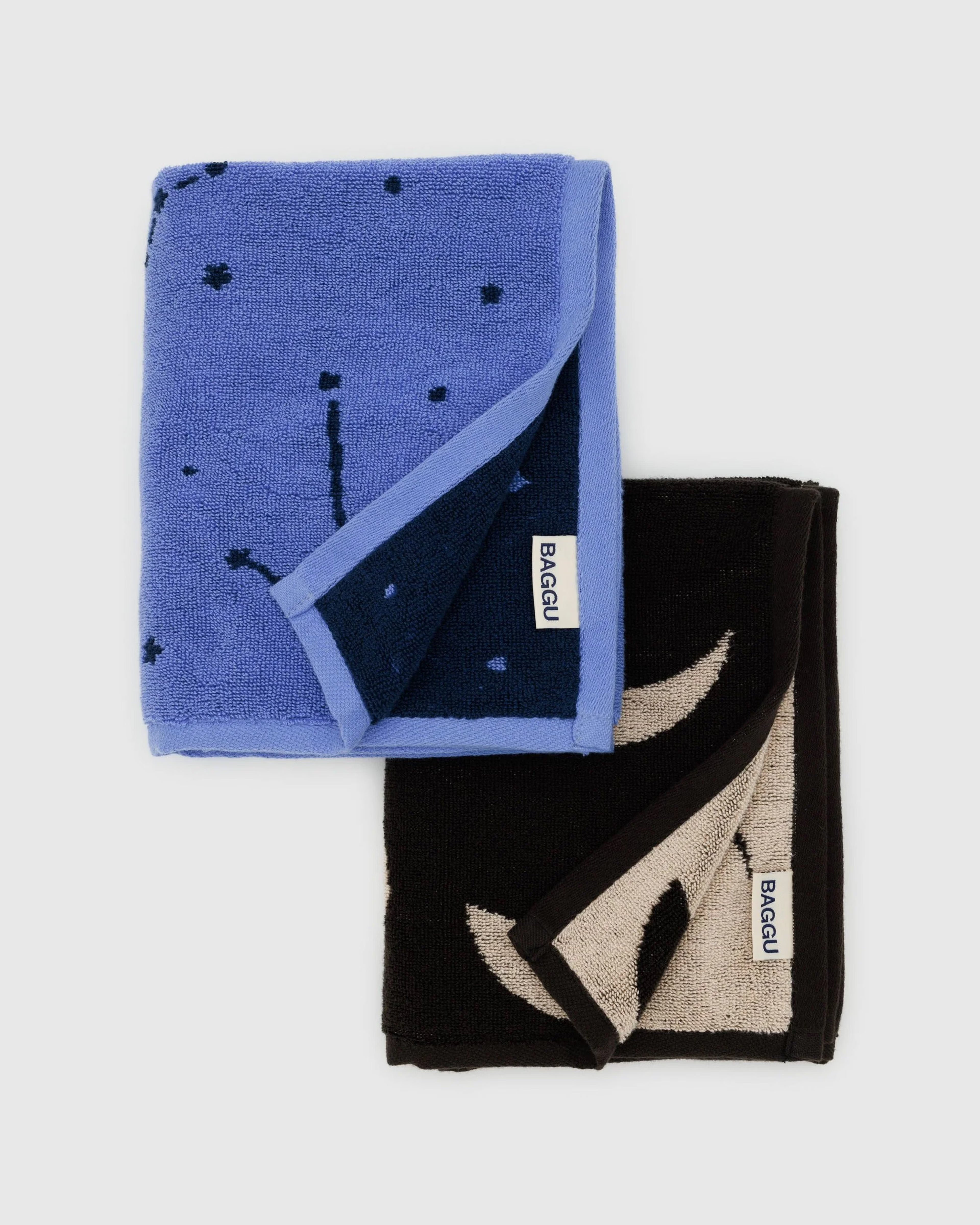 BAGGU Hand Towel Set of 2 - Night Sky