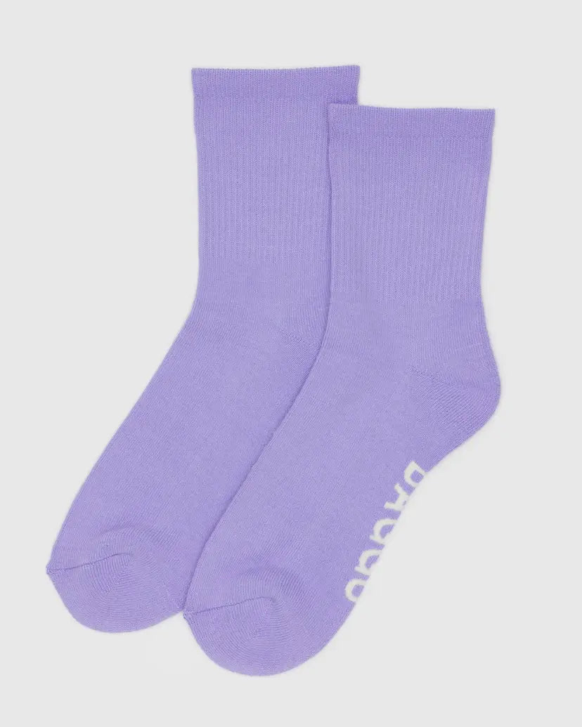 BAGGU - Ribbed Sock - Wisteria