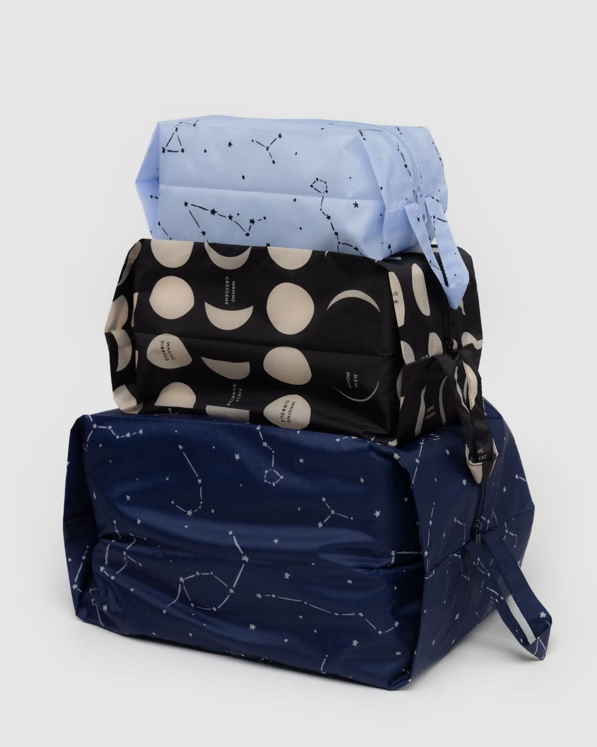 BAGGU 3D Zip Set | Night Sky