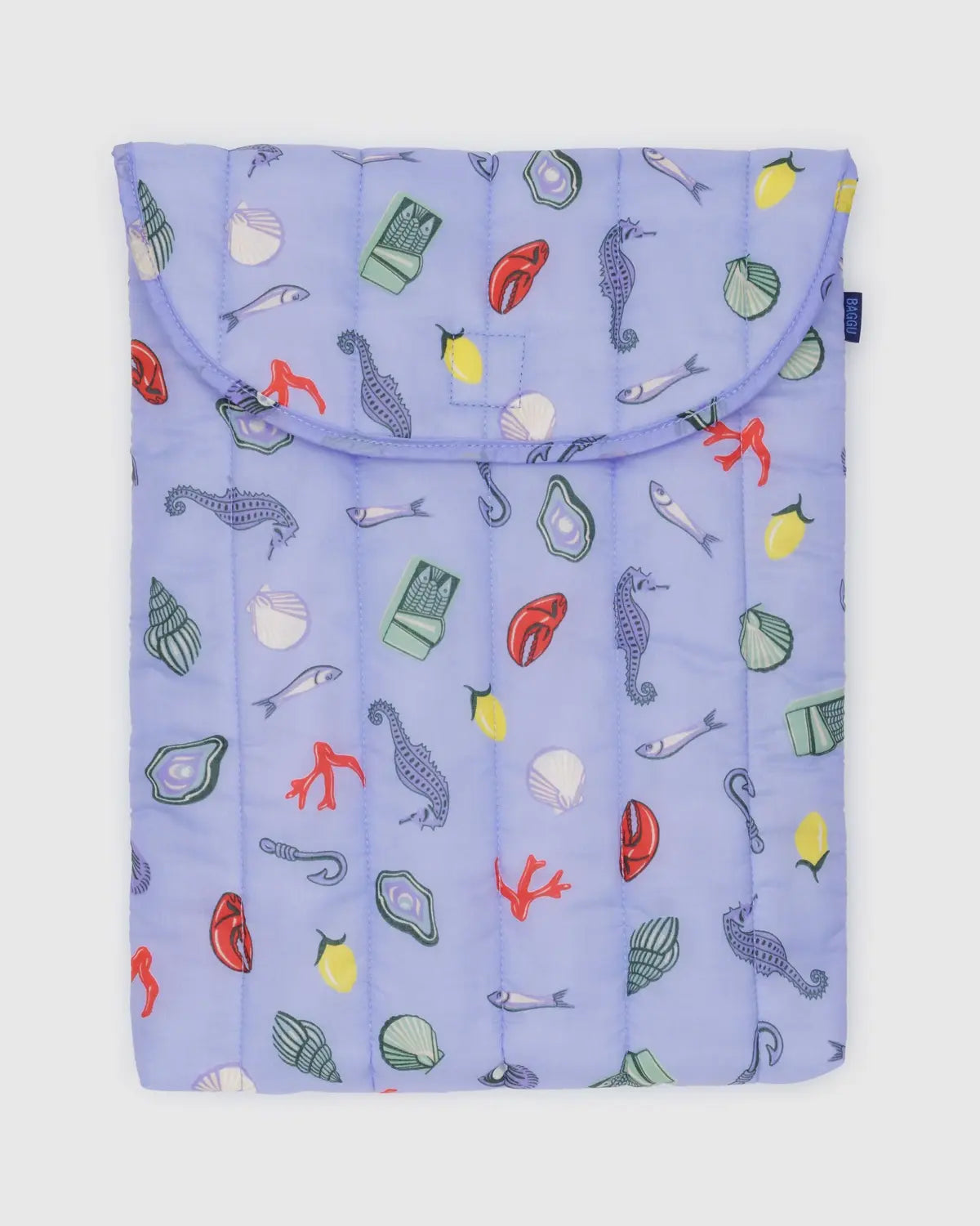 BAGGU Puffy Laptop Sleeve 16" Sea Charms