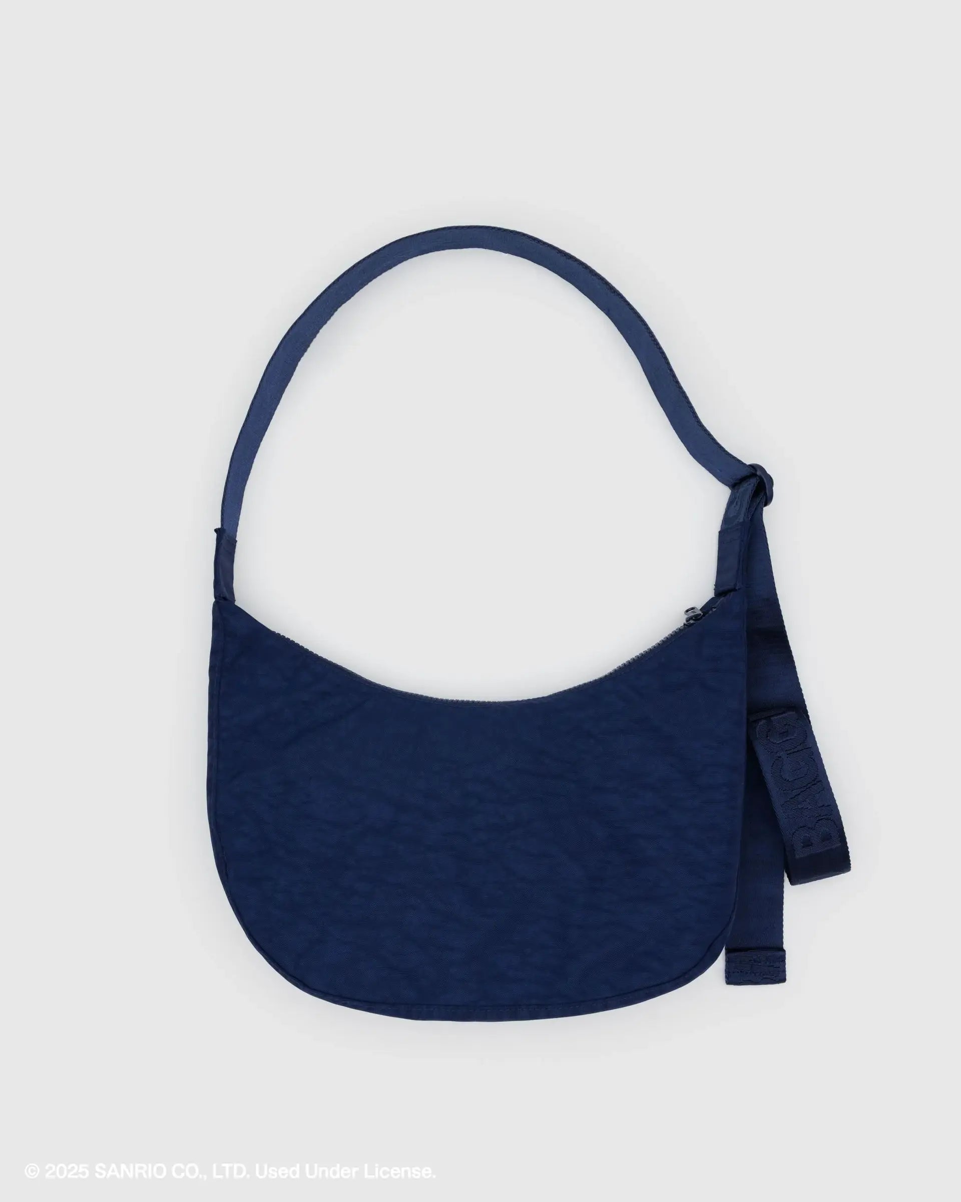 BAGGU - Medium Nylon Crescent Bag - Embroidered Hello Kitty & Teddy