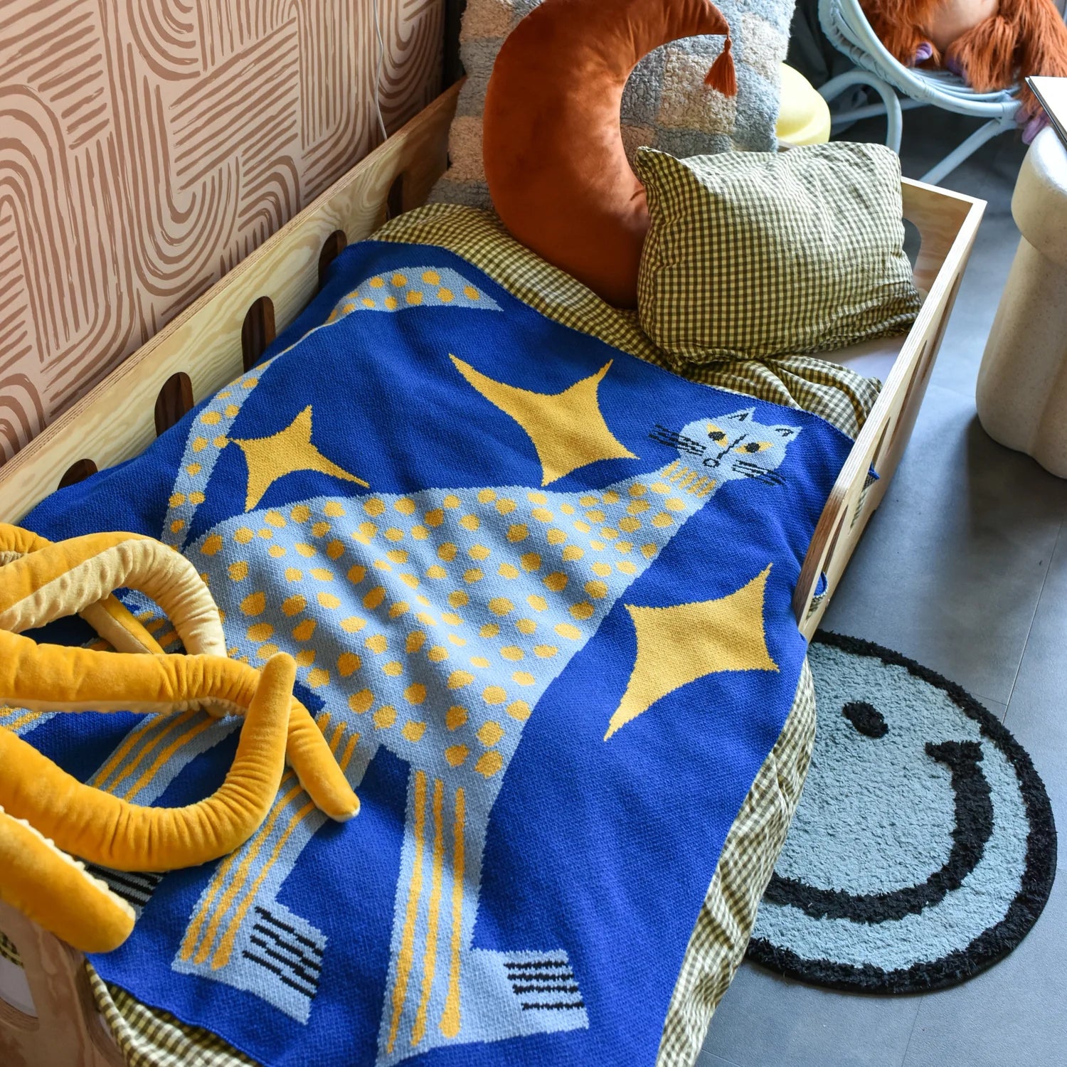 SLOW DOWN STUDIO - Starry Night Mini Blanket