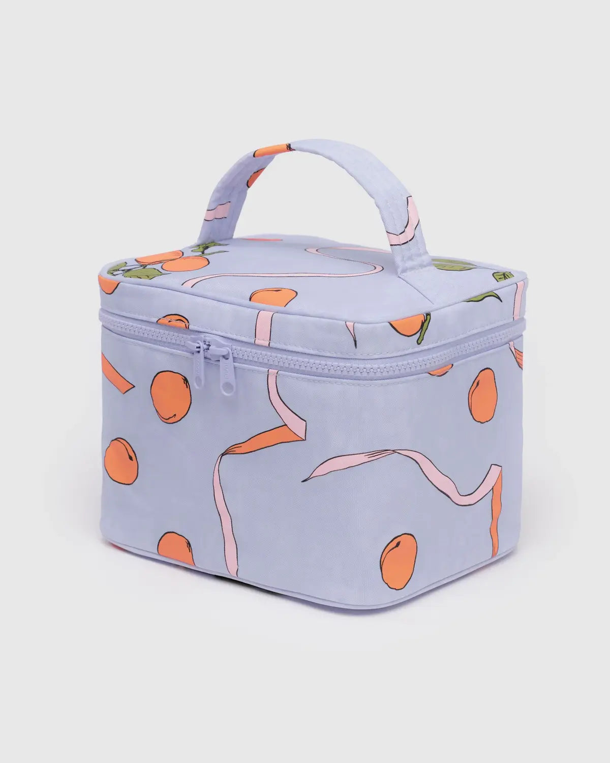 BAGGU Large Cosmetic Case- Apricots & Ribbons