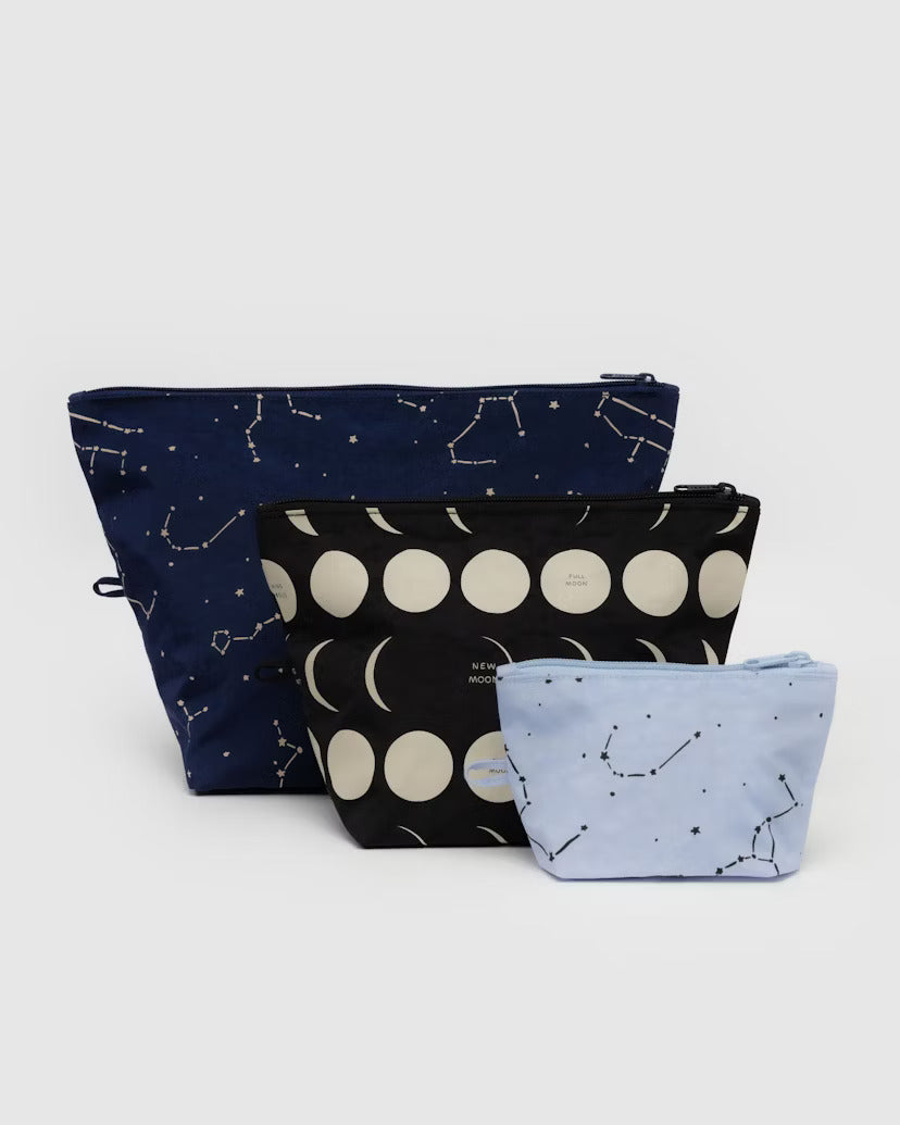 BAGGU Go Pouch Set - Night Sky