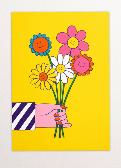 KIOSK - Flower Bunch Greeting Card