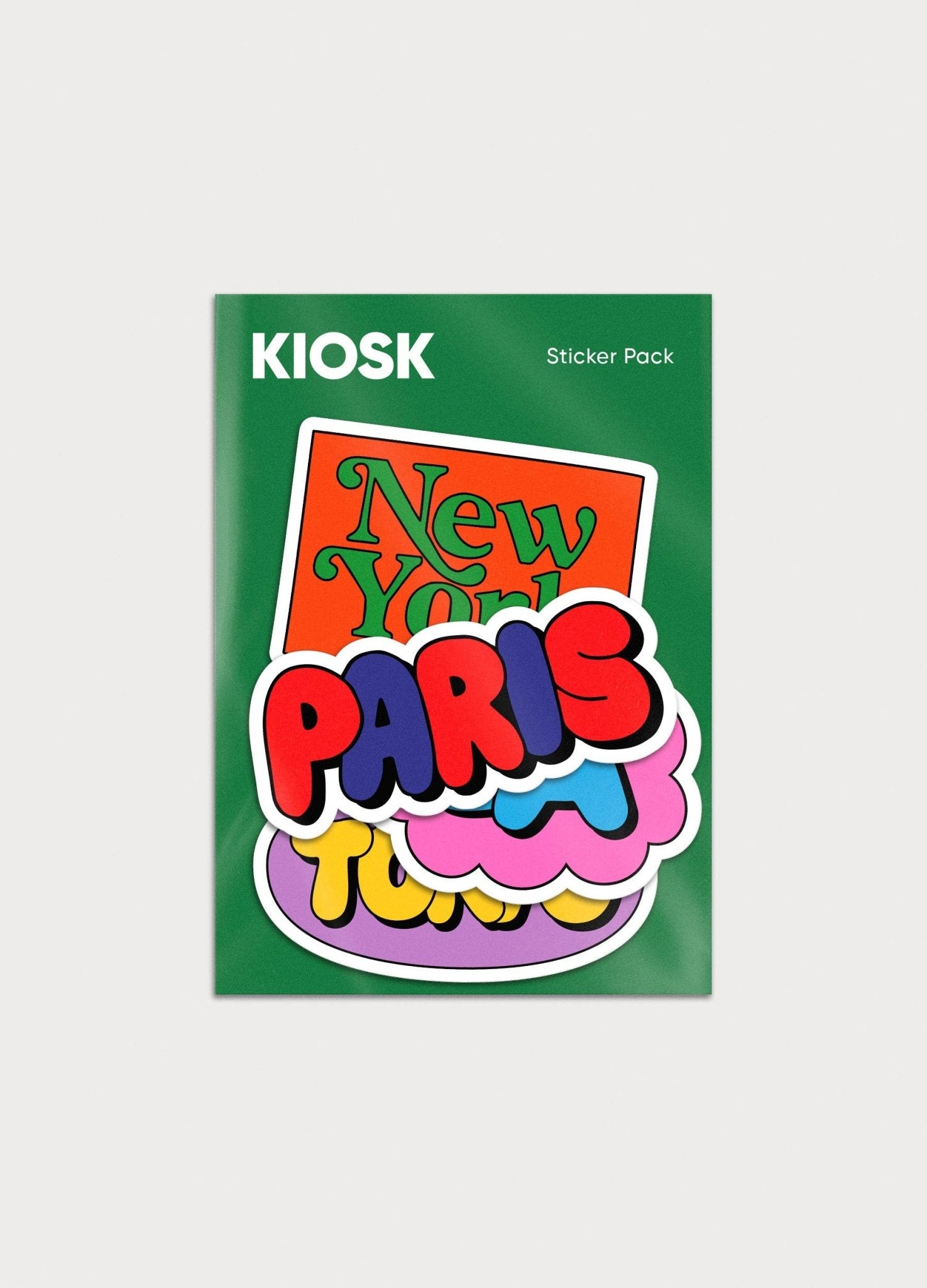 KIOSK - Sticker Pack – Cities