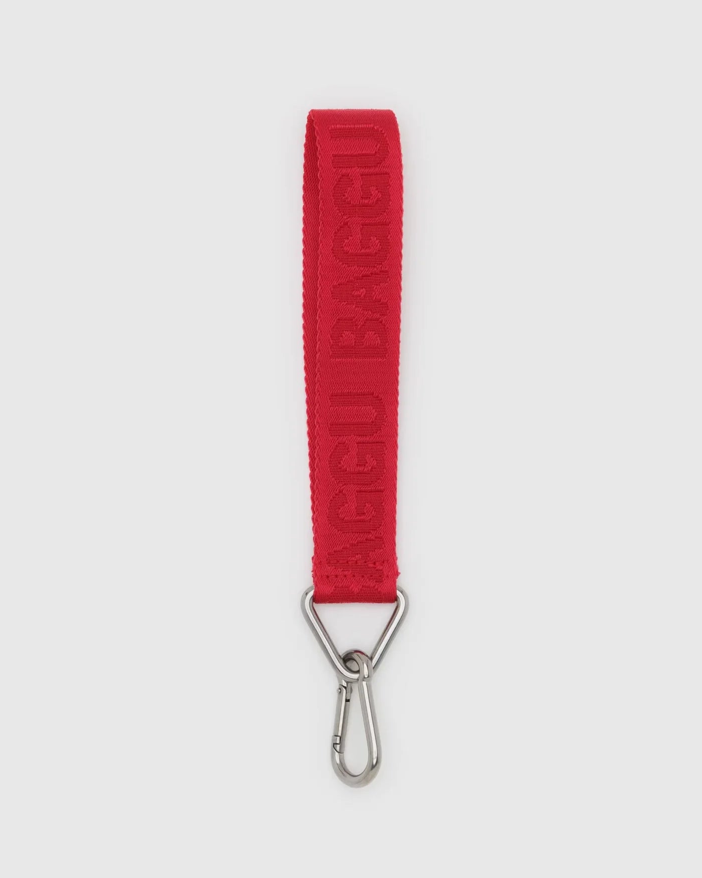 BAGGU Logo Keychain Red