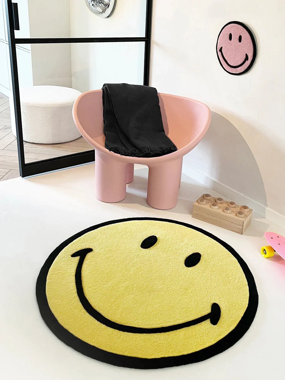 MAISON DEUXMAISON DEUX - Smilie Floor Rug - 100cmPreston Apothecary