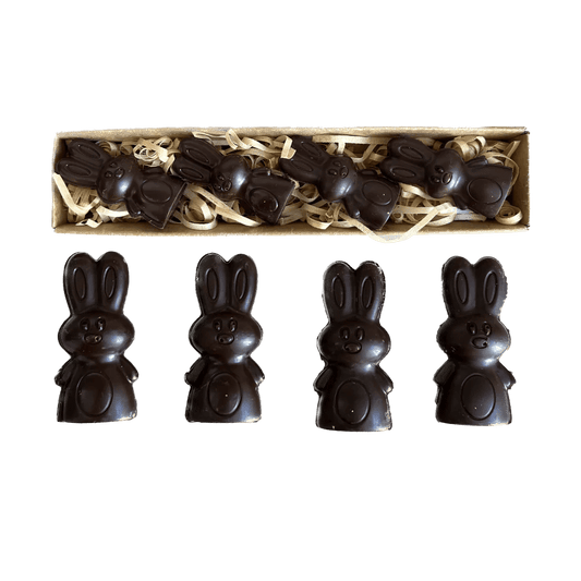 Preston ApothecaryMonsieur Truffe Dark 4 Piece Bunny Box / 60gPreston Apothecary