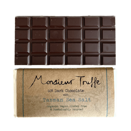 Preston ApothecaryMonsieur Truffe Dark 66% Tasman Seasalt 80gPreston Apothecary