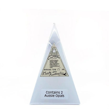 Preston ApothecaryOpal Light Pyramid Candle 15hrsPreston Apothecary