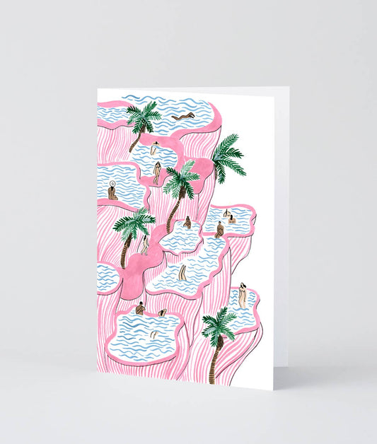 Wrap‘Pamukkale’ Art CardPreston Apothecary